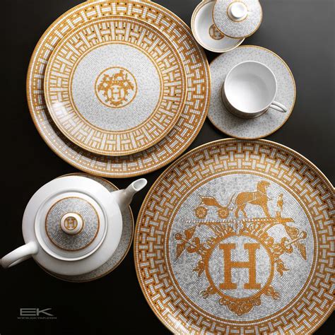 hermes blue tea set|Hermes dinner set price.